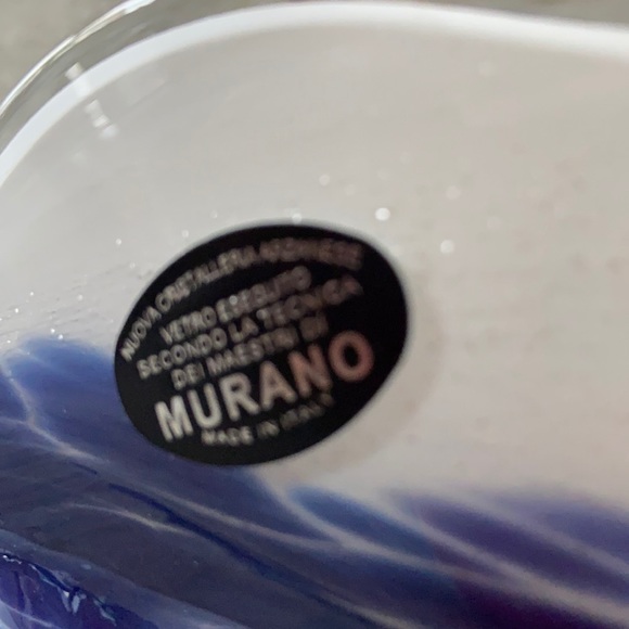 NEW Handmade Murano, Italy Glass blown fllower - Picture 2 of 9